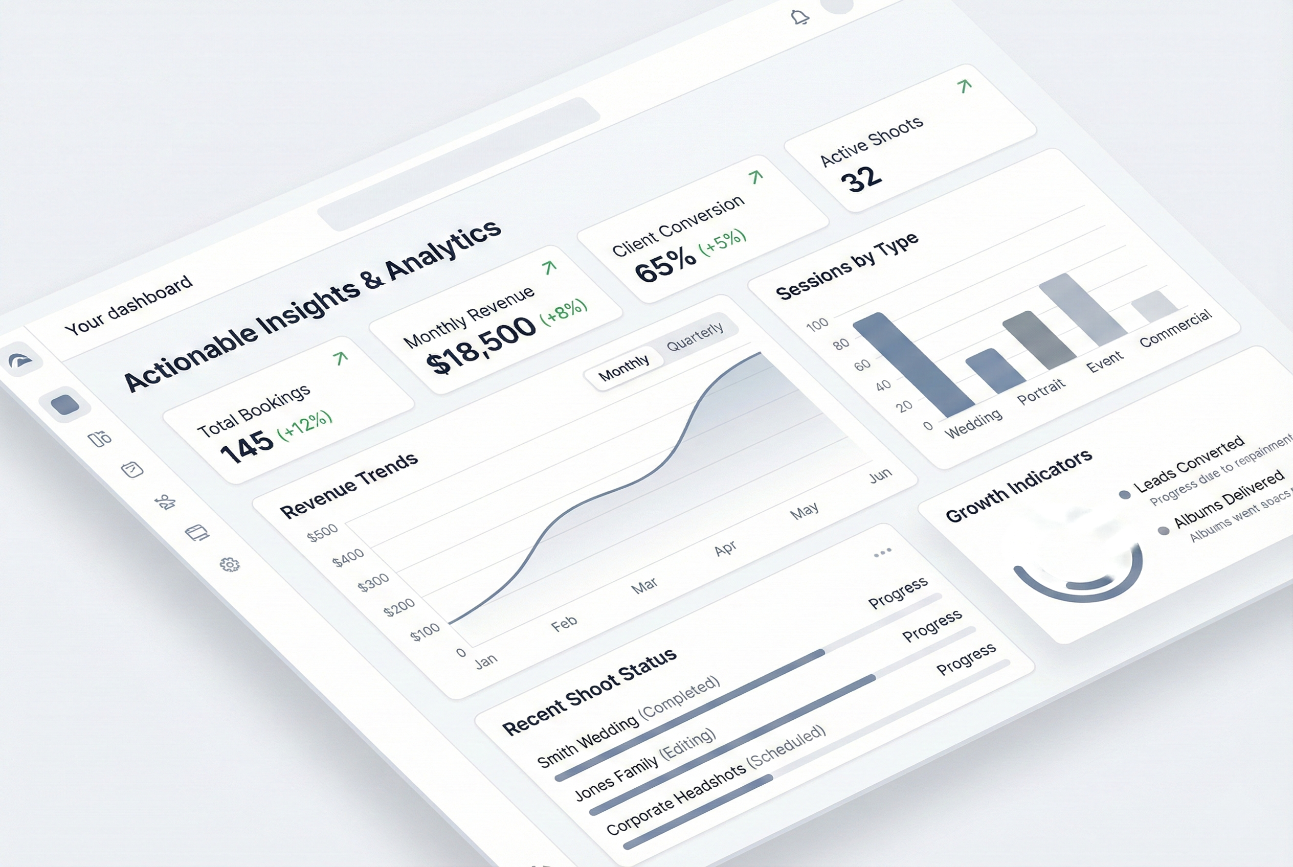 Studio Insights Dashboard